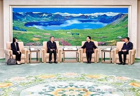 景俊海胡玉亭会见中国驻朝鲜大使王亚军