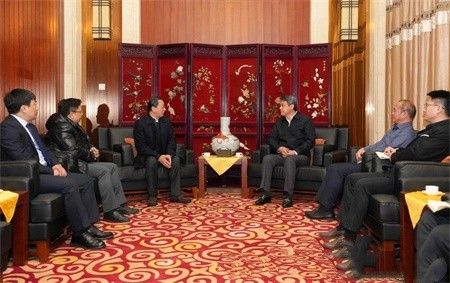 王亚军会见文化和旅游部艺术司司长明文军
